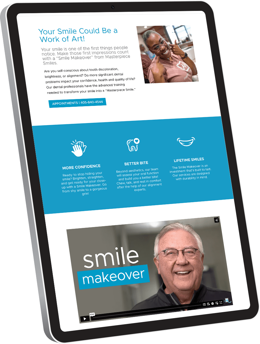 Dentist Website Design and Development Services | Liquid Media