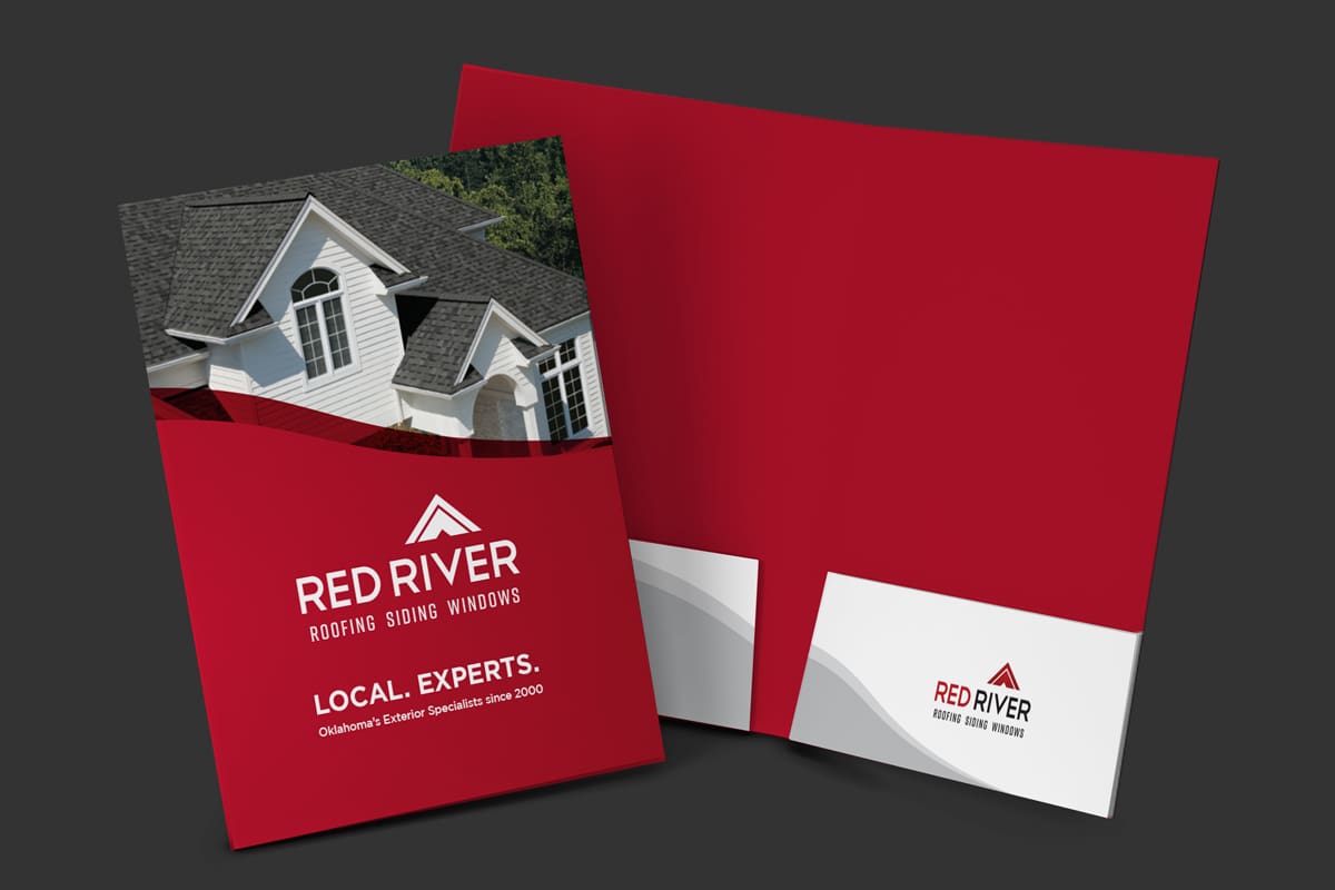 Branded Print Collateral in OKC for Red River | Liquid Media
