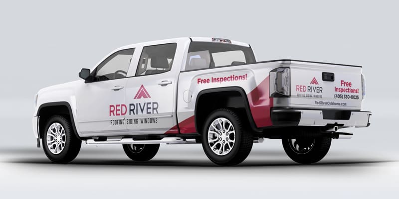 Truck Wrap Design for Red River | Liquid Media