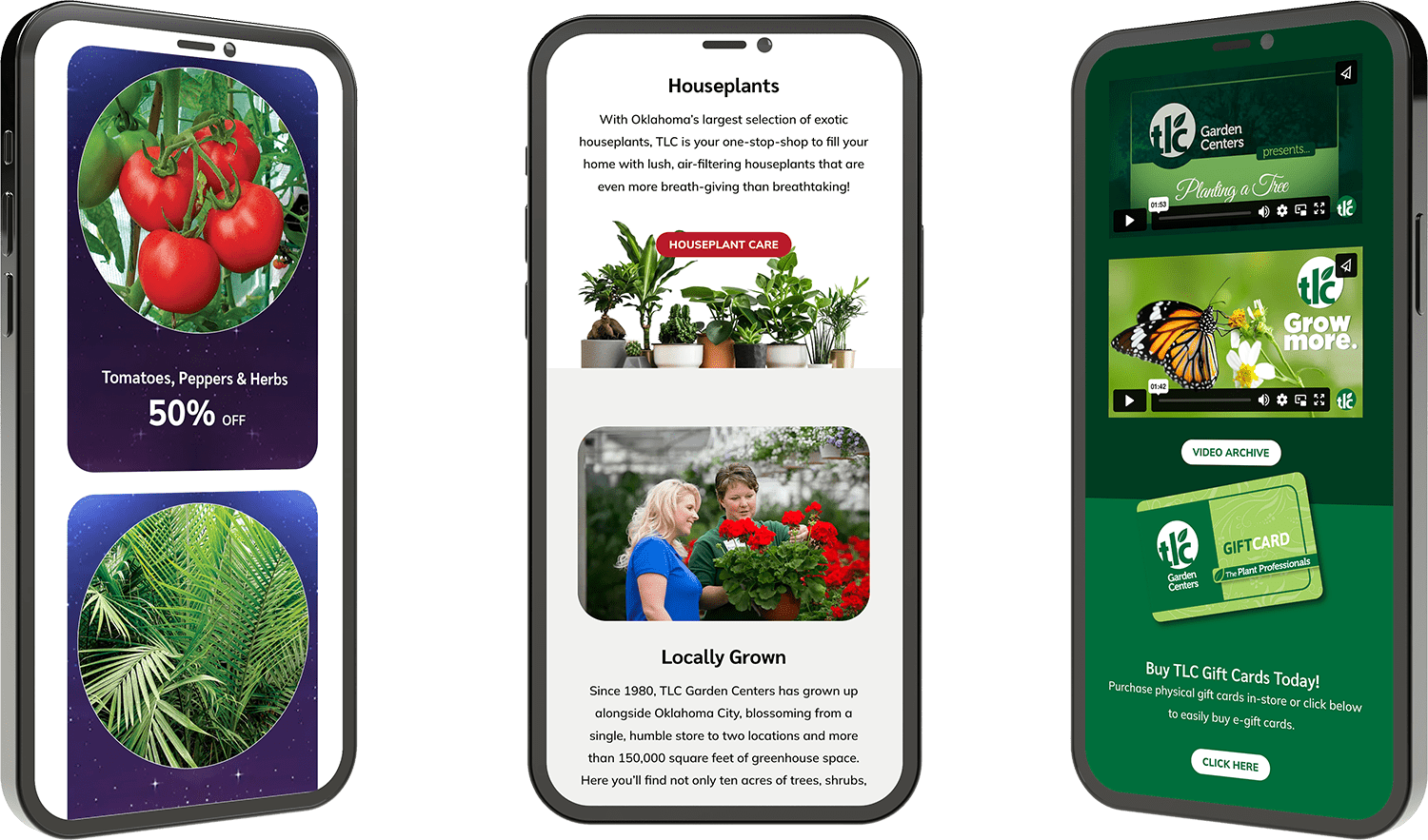 Gardening Center Website in OKC | Liquid Media