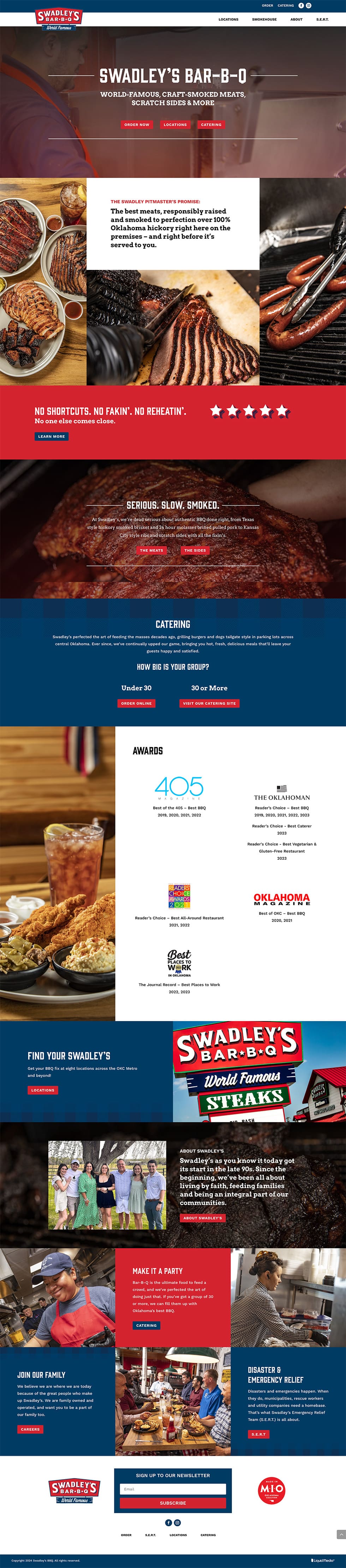 Restaurant Website Design OKC | Liquid Media