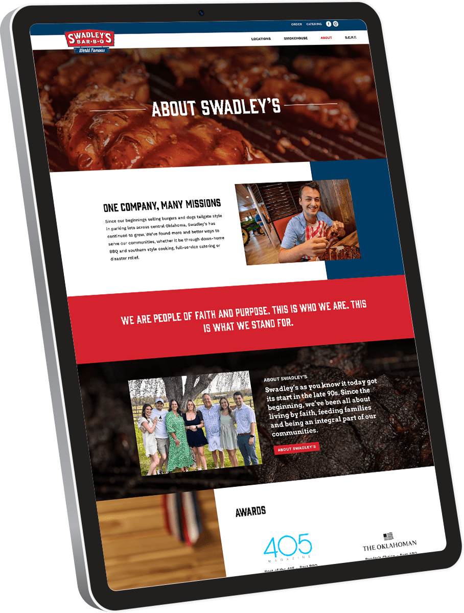 Website Design for Local Restaurant | Liquid Media