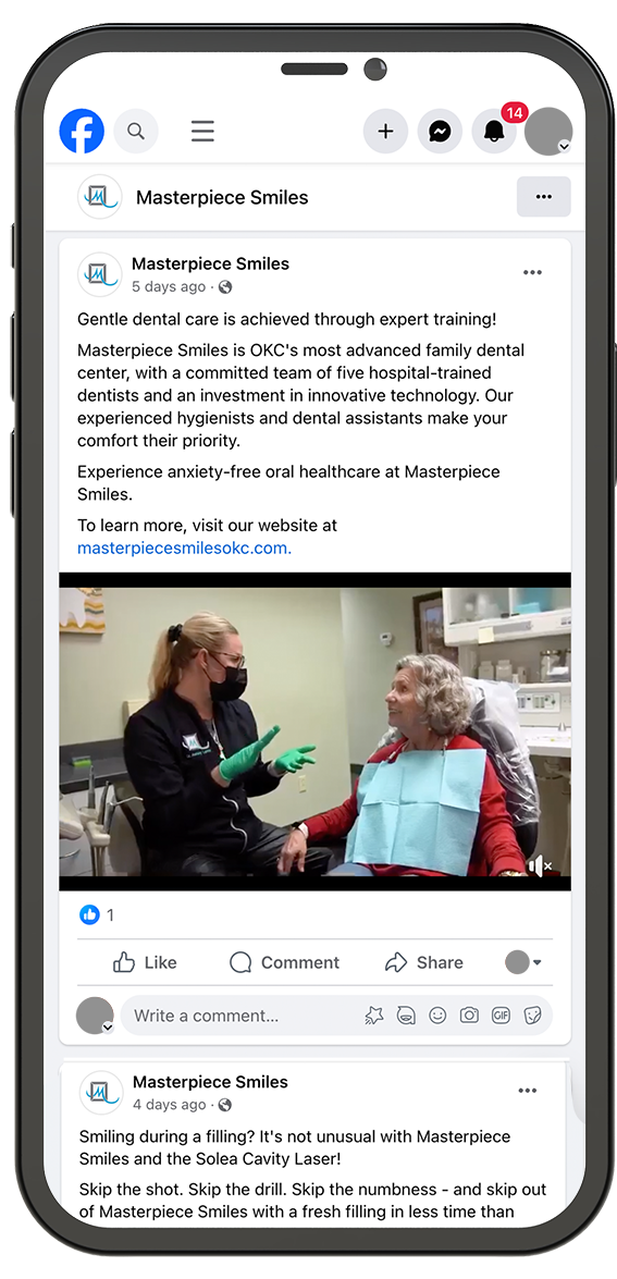 Dentist Social Media Services | Liquid Media